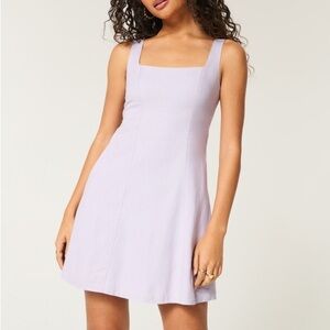 Hollister Linen-Blend Mini Dress